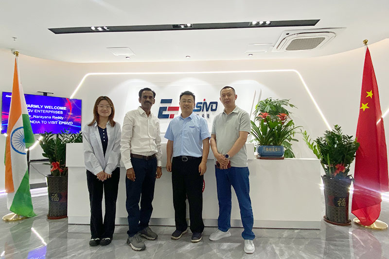 Indian customers Gv visit the factory